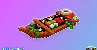 Color a Cube - Food Pack #1