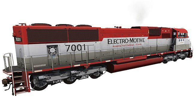 Trainz 2022 DLC - EMD SD70M Demonstrator 1