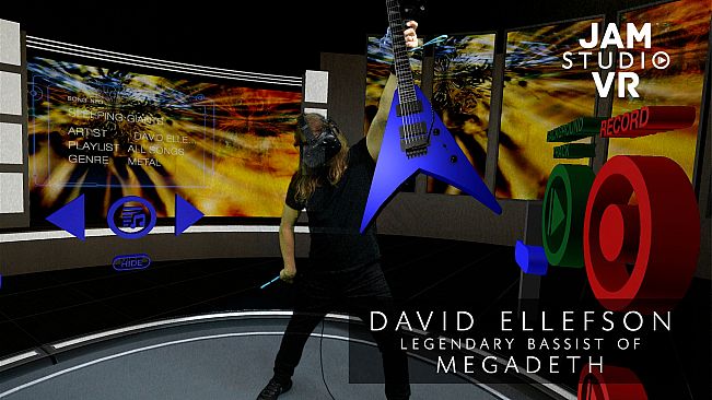 Jam Studio VR EHC - David Ellefson Metal Factory