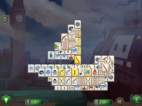 Mahjong Gold 2. Pirates Island