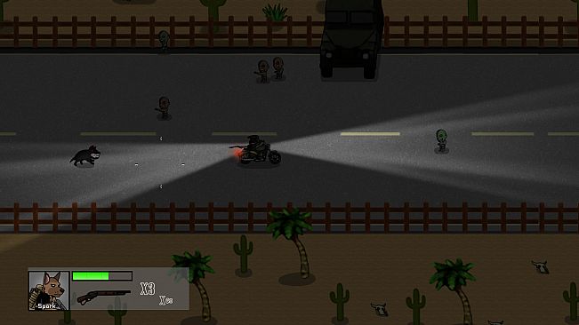 Spark The Battle Dog