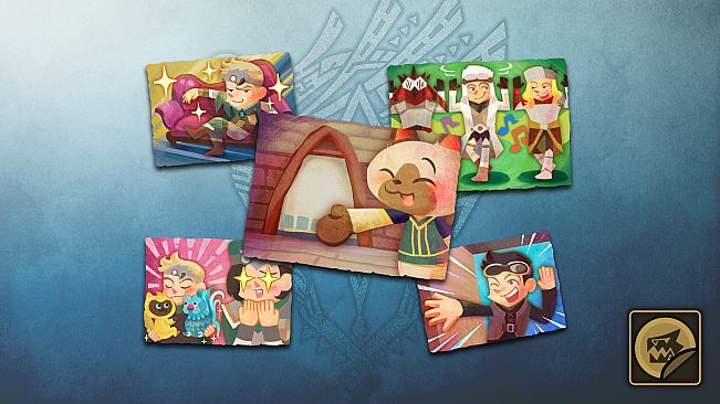 Monster Hunter: World - Sticker Set: Friendly Greetings Set