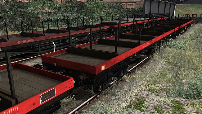 TS Marketplace: BDA 80t Bogie Bolster Wagon Pack