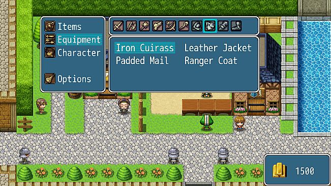 RPGツクールMV - UI Icon Set