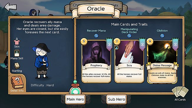 3 Minute Heroes - Full Moon (Oracle Skin)