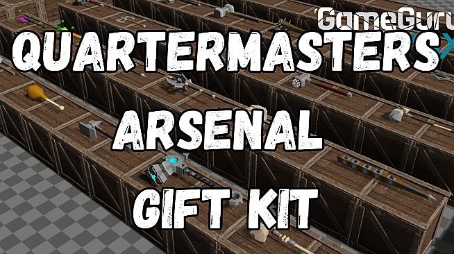 GameGuru MAX Low Poly Gift Kit - Quartermasters Arsenal