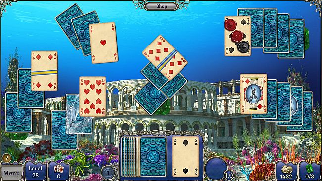 Jewel Match Atlantis Solitaire 2 - Collector's Edition
