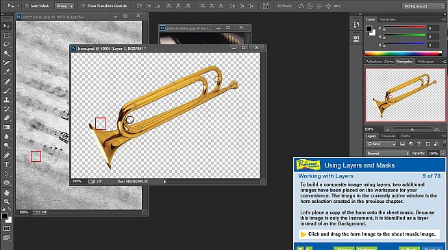 Professor Teaches Photoshop Creative Cloud