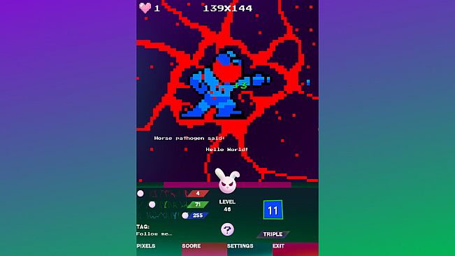 Infinite Pixel Battles