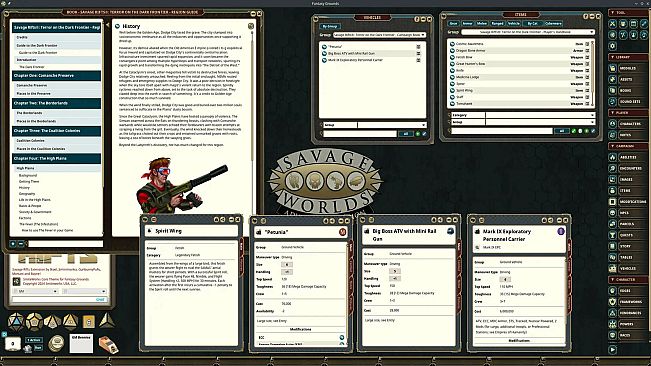 Fantasy Grounds - Rifts(R) for Savage World Terror on the Dark Frontier Box Set