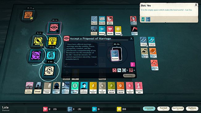 Cultist Simulator: The Dancer