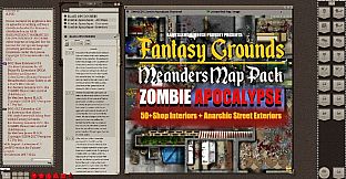 Fantasy Grounds - Meanders Map Pack Zombie Apocalypse (Map Pack)