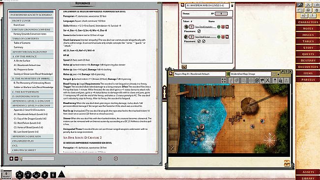 Fantasy Grounds - Pathfinder 2 RPG - Pathfinder Society Scenario #2-06: The Crashing Wave