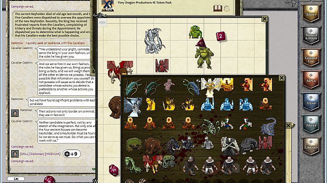 Fantasy Grounds - Counter Collection 4E Paragon 1
