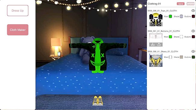 VRoid Clothing Maker