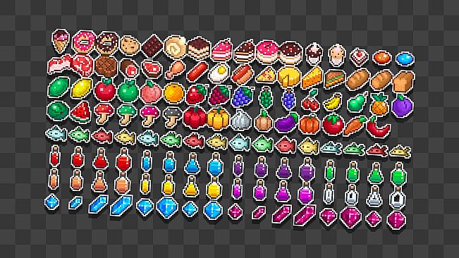RPG Maker MZ - Rogue Adventure 1000+ Icons Pack