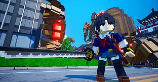 EARTH DEFENSE FORCE: WORLD BROTHERS - Saki, the Crazed Little Sister Swordswoman from "OneeChanbara"