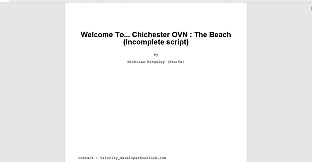 Welcome To... Chichester OVN : The Project