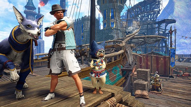 Monster Hunter Rise - "MC" Pose Set