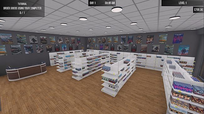 Video Game Store Simulator
