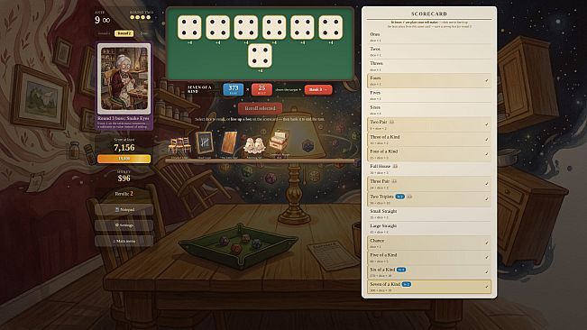 Tumble: A Cozy Dice Roguelite