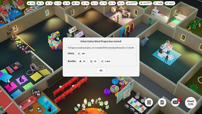 Youth Centre Simulator