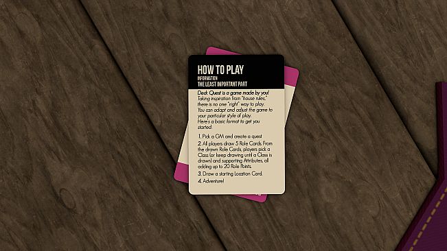 Tabletop Simulator - Deck Quest