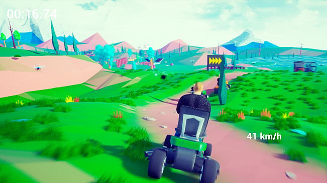 Lawnmower Game: Racing
