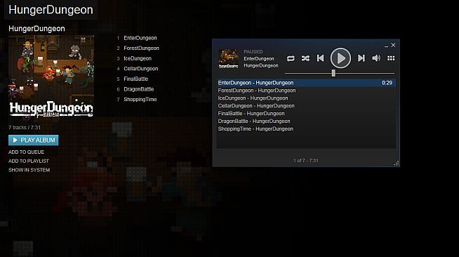 Hunger Dungeon Deluxe Edition + Sound Track