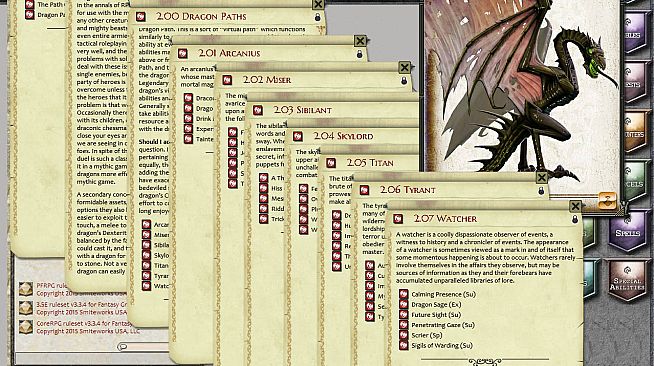 Fantasy Grounds - Path of Dragons (PFRPG)