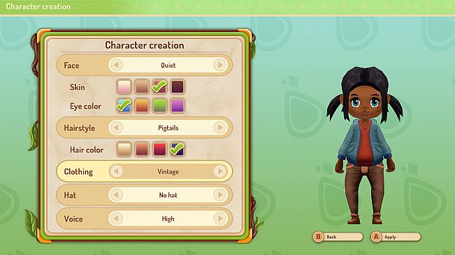 Sugardew Island - Vintage Farmer Outfit