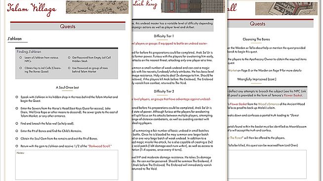 InfinitasDM - Adventurer's Kit