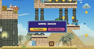 Soccerboy vs Aliens - World 2 - Desert Arena