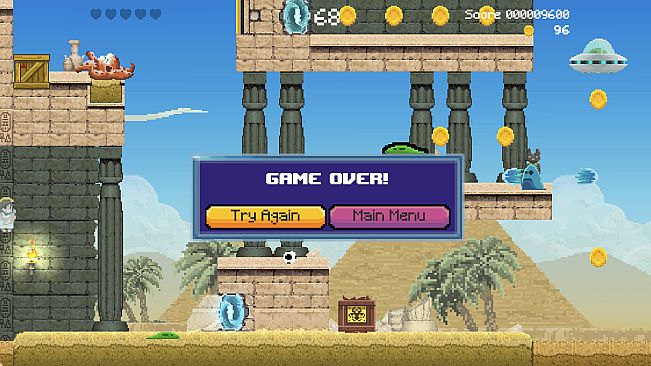 Soccerboy vs Aliens - World 2 - Desert Arena