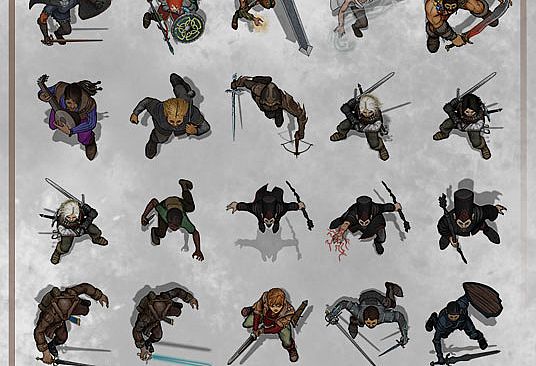 Fantasy Grounds - Top-Down Tokens - Heroic 7