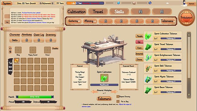 Xiuzhen Idle DLC - Talismans