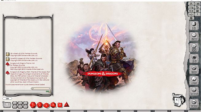 Fantasy Grounds - D&D Sword Coast Adventurer's Guide
