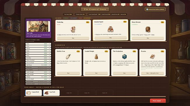 Tumble: A Cozy Dice Roguelite