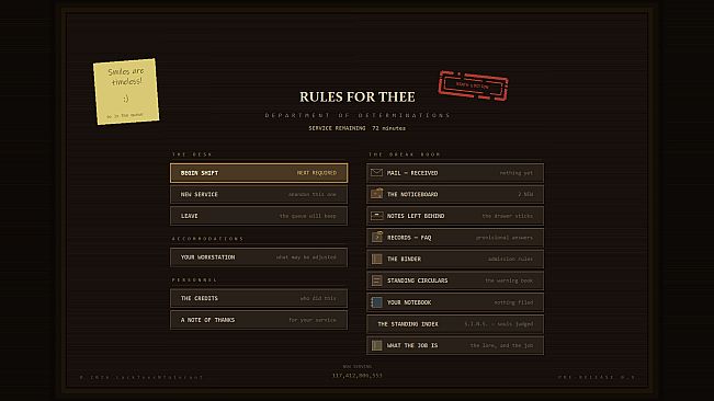 Rules for Thee