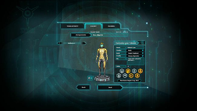 Project Aura - Super Engineer Colonist