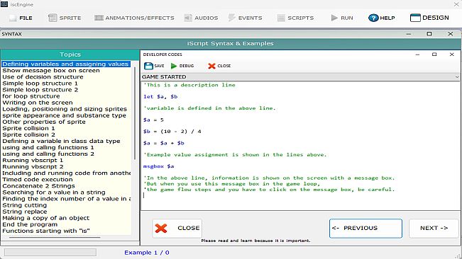 Fusion Script Game Studio: iscEngine & JS-Engine