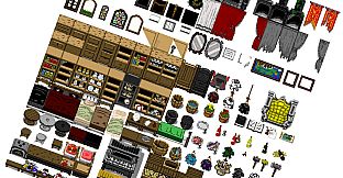 RPG Maker MZ - Pixel Pack 1 Characters - Faces - Tilesets