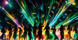 AI-VJ - Dancing Crowds Visuals