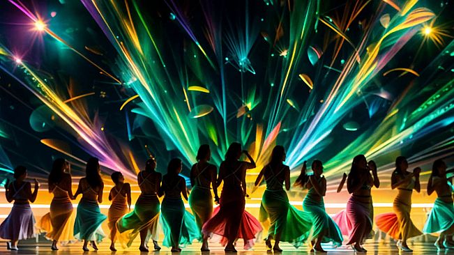 AI-VJ - Dancing Crowds Visuals