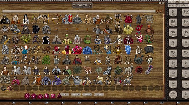 Fantasy Grounds - Iron Heroes Counter Collection (Token Pack)