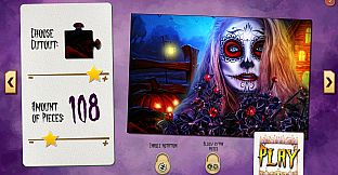 Sweet Holiday Jigsaws: Halloween Night