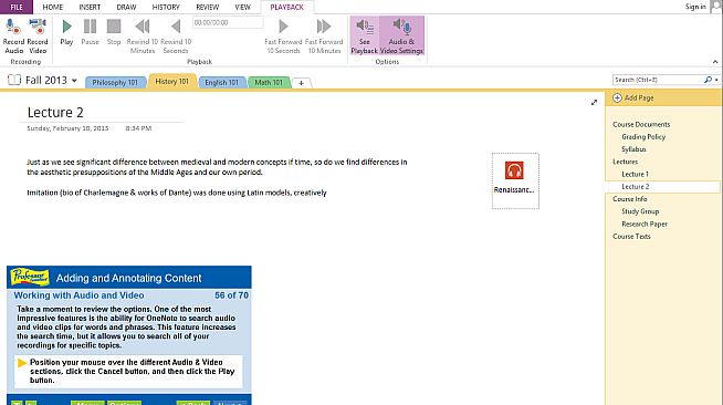 Professor Teaches OneNote 2013 & 365