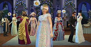 The Sims 4 Lady Bridgerton's Masquerade Ball Fashion Kit