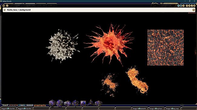 Fantasy Grounds - FG Kingdoms Lava and Stone Map Pack