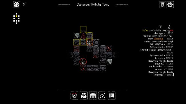 Darkened